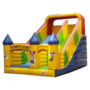 inflatables castle slides